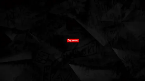 Wallpaper Supreme Preto Estilo Graffiti