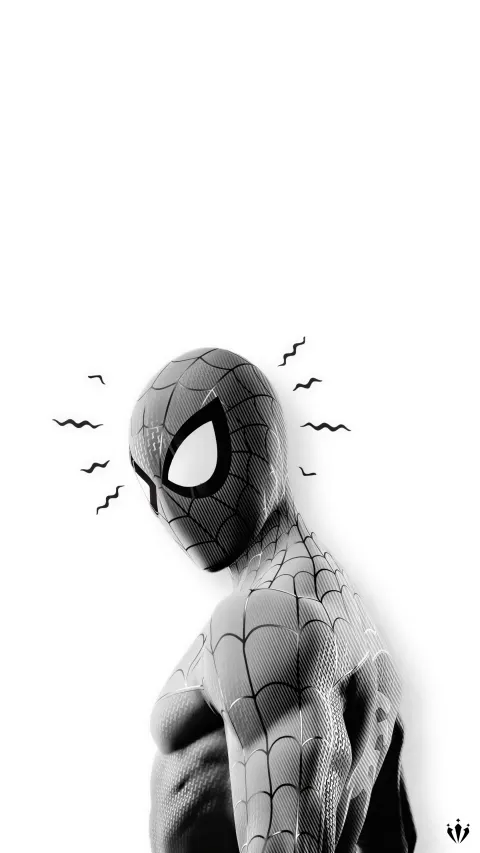 Homem-Aranha Sentido Aranha P&B