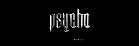 Banner Psycho Estilo Gótico