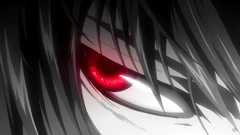 Olho Vermelho Anime Death Note