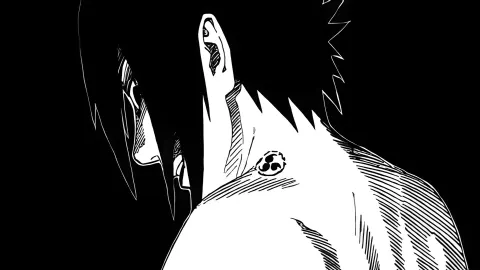 Sasuke Uchiha wallpaper minimalista