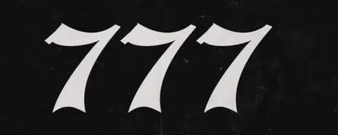 Banner 777 minimalista